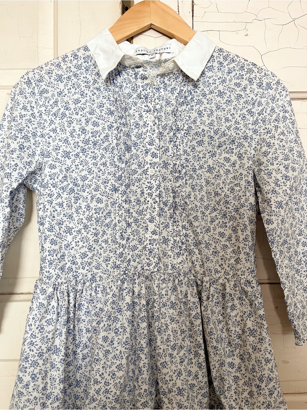 English Factory Floral Ruffle Mini Dress - Picture 4 of 8
